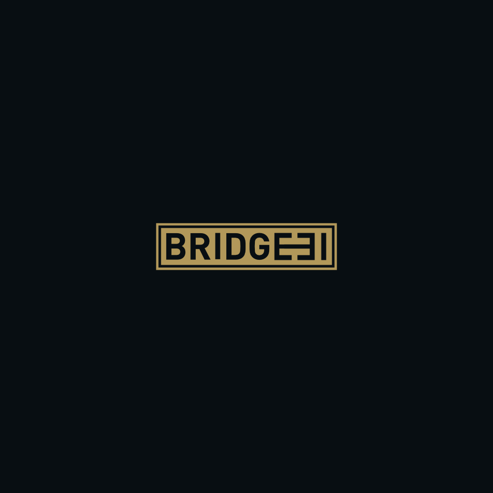 Image of the logo Bridge31 in 2 colors, yellow and dark green.  This is an image related to a project inside Pedro Rodrigues (Treze413) graphic design portfolio.