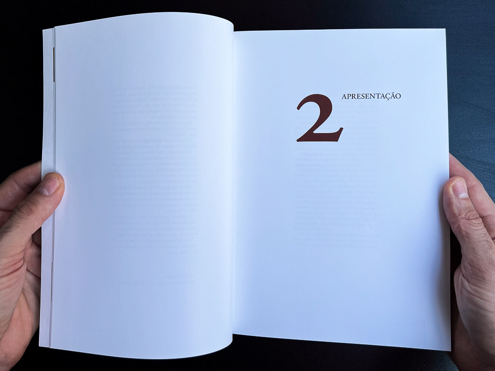 Image of Insive view 5 of Catálogo de Livro Antigo IPP SDP-BC Spine. This is an image related to a project inside Pedro Rodrigues (Treze413) graphic design portfolio.